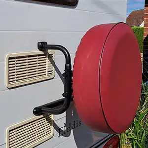 These can be made to any size. Red Soft Vinyl Wheel Cover