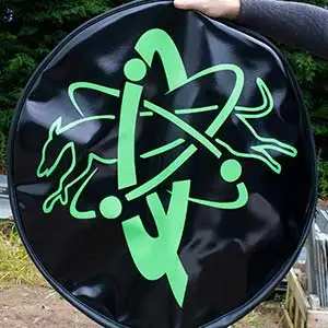 Soft wheel cover made in our wokshops Soft Wheel Cover Printed